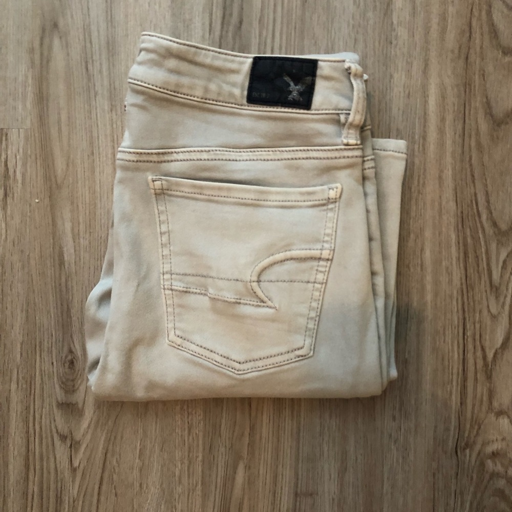 Light Blue American Eagle Jeggings
